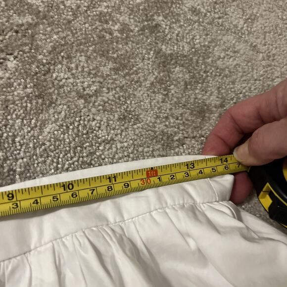 Nwt Commense Women's Linen Blend Long White Skirt Size Small - Picture 10 of 13